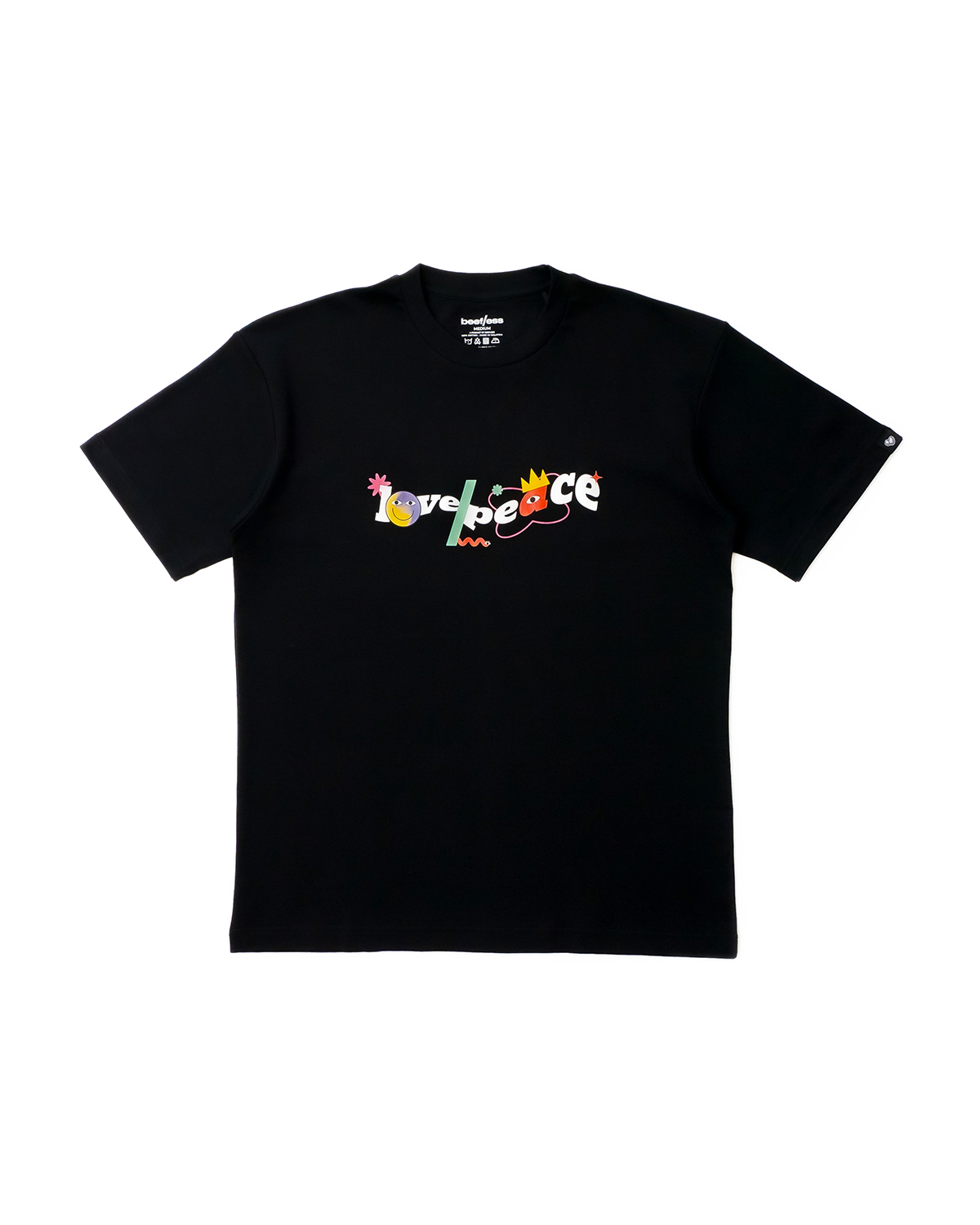 Psk Collective Fearless Graphic Tee In Black